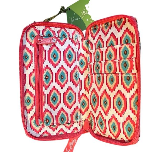 Vera Bradley Pink Floral Wristlet - Picture 3 of 4